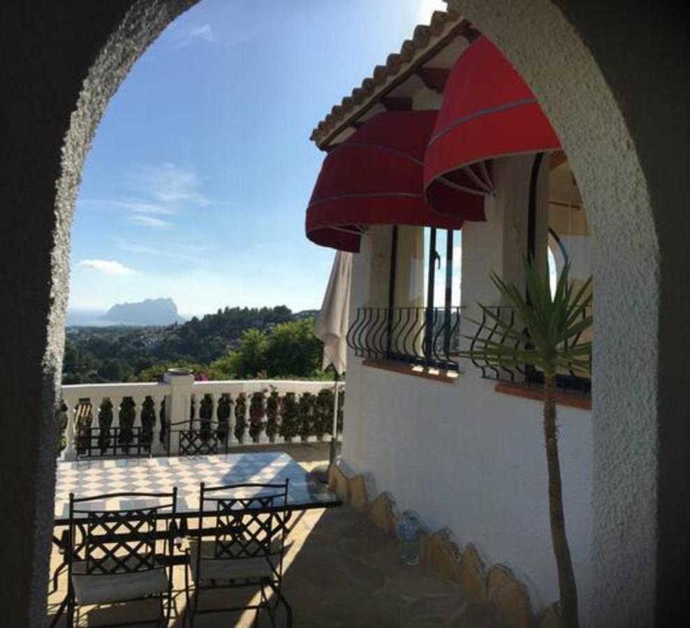 Charming Villa In Montemar With Private, Heated Pool And Sea Views Benissa Esterno foto