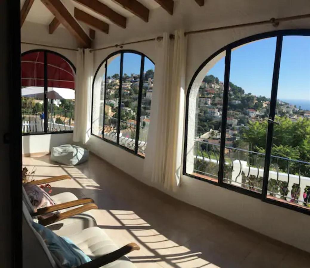 Charming Villa In Montemar With Private, Heated Pool And Sea Views Benissa Esterno foto