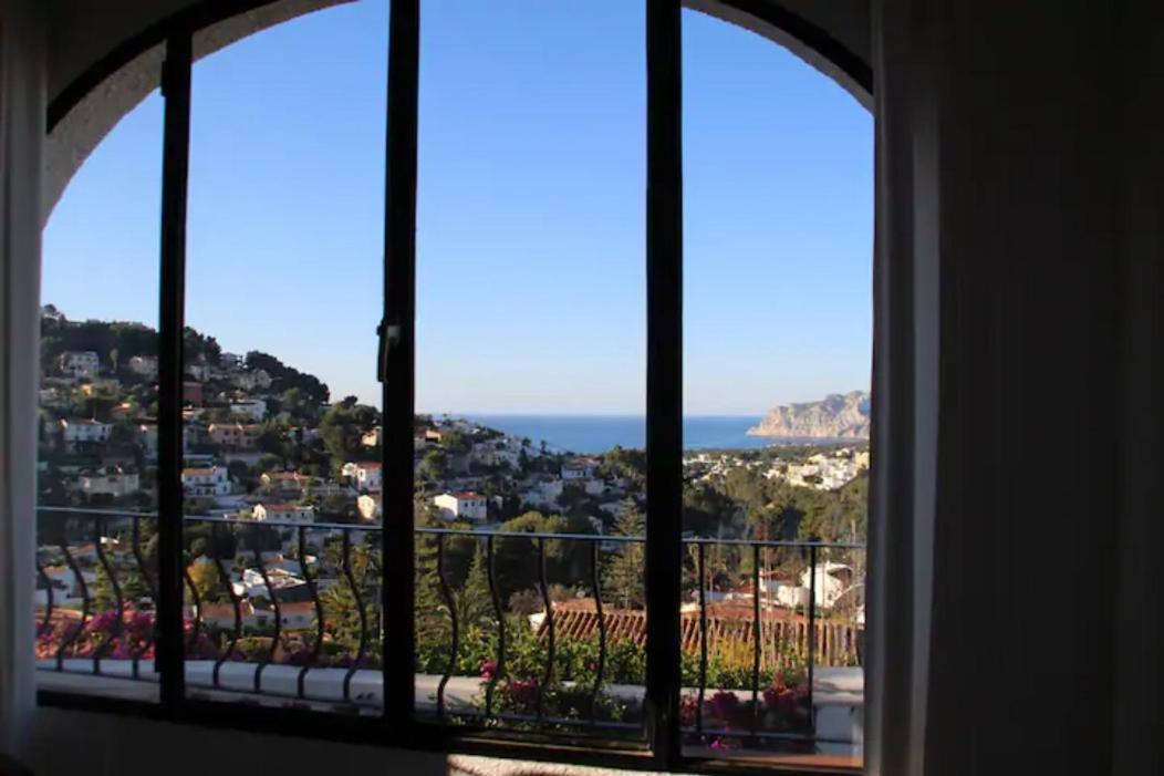 Charming Villa In Montemar With Private, Heated Pool And Sea Views Benissa Esterno foto