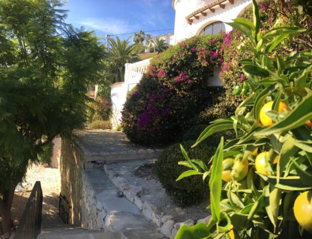 Charming Villa In Montemar With Private, Heated Pool And Sea Views Benissa Esterno foto