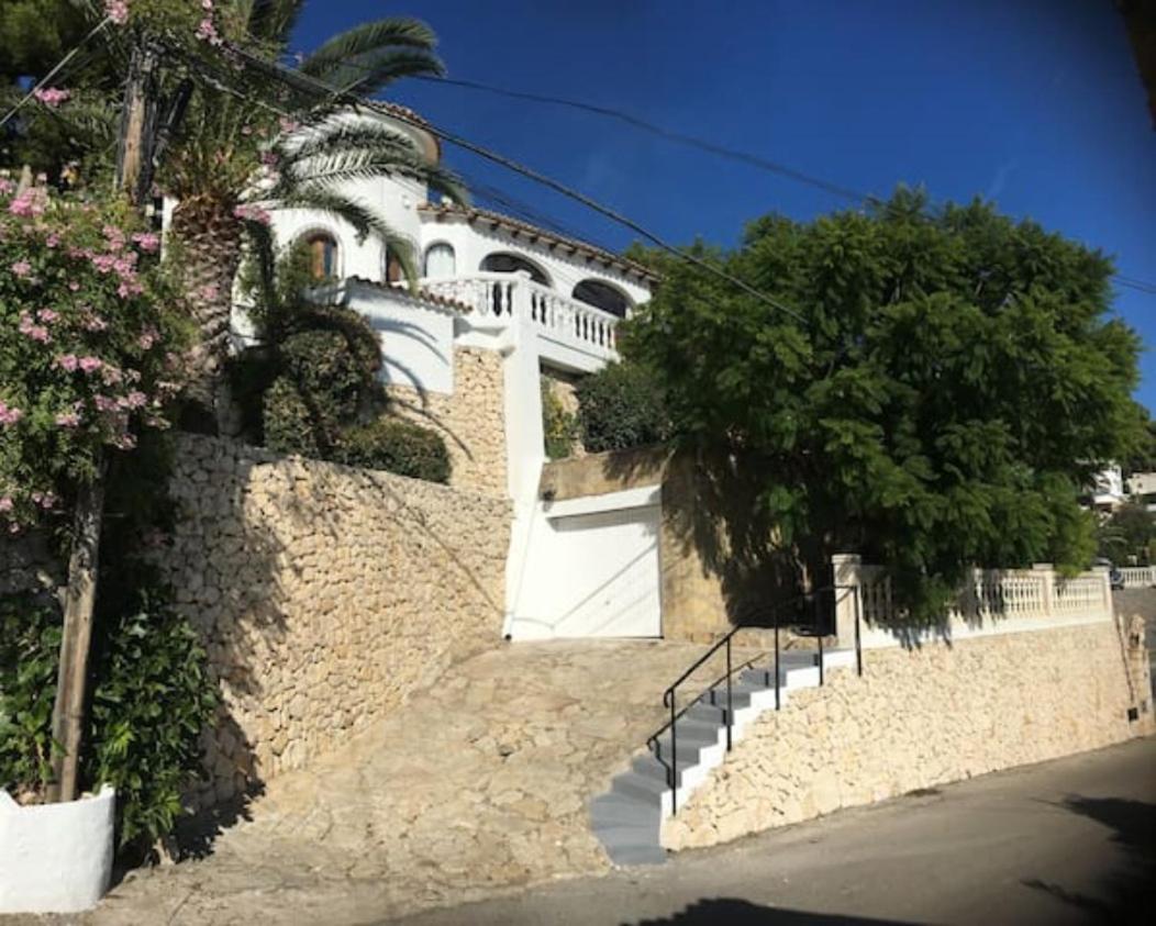 Charming Villa In Montemar With Private, Heated Pool And Sea Views Benissa Esterno foto