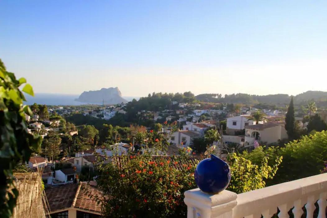 Charming Villa In Montemar With Private, Heated Pool And Sea Views Benissa Esterno foto