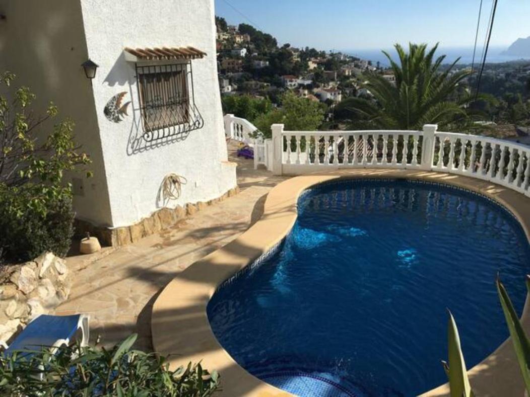Charming Villa In Montemar With Private, Heated Pool And Sea Views Benissa Esterno foto