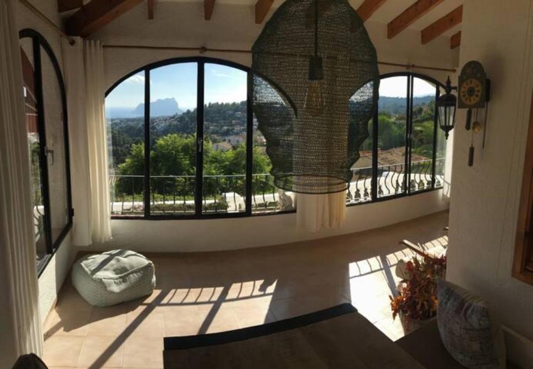 Charming Villa In Montemar With Private, Heated Pool And Sea Views Benissa Esterno foto