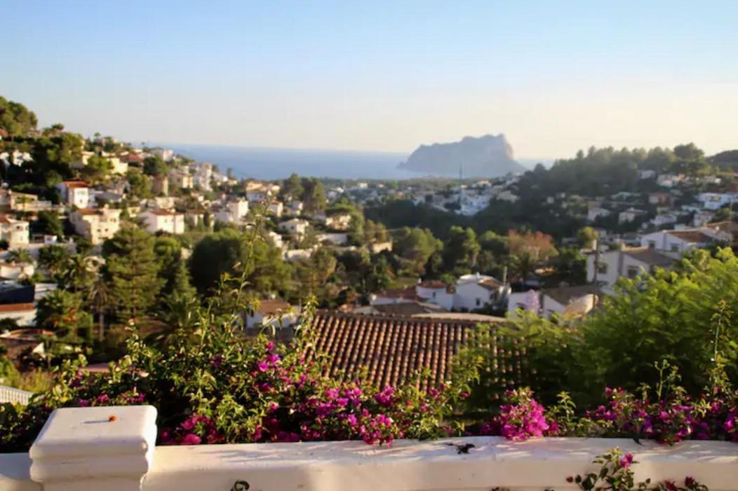 Charming Villa In Montemar With Private, Heated Pool And Sea Views Benissa Esterno foto